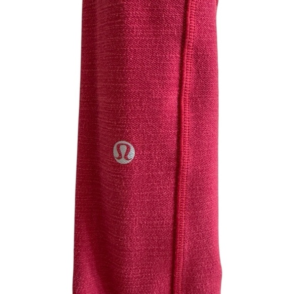Lululemon Pedal Power Tight, Deepest Cranberry, Size 4 - Picture 15 of 16